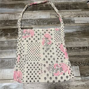 Free People Cotton Gauze Reusable Shoulder Tote Bag
